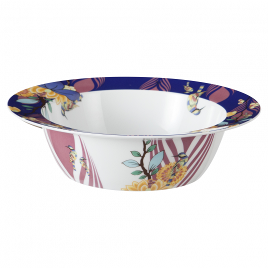 MEISSEN COLLAGE MYSTIC GARDEN BOWL, LARGE