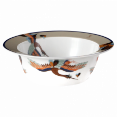 MEISSEN COLLAGE LOVE BIRDS BOWL, MEDIUM