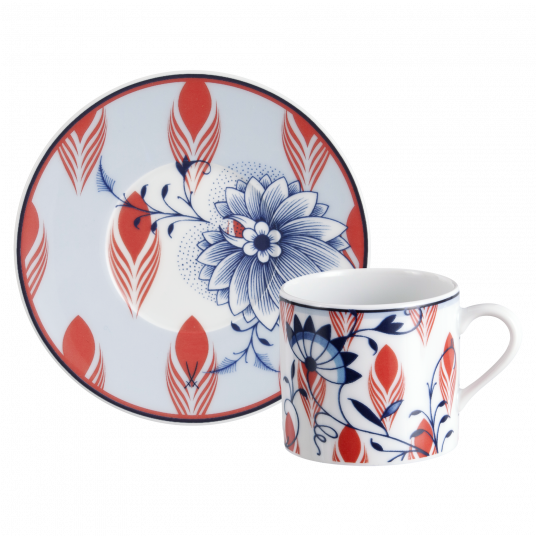 블루미페더 에스프레소 컵 앤 소서