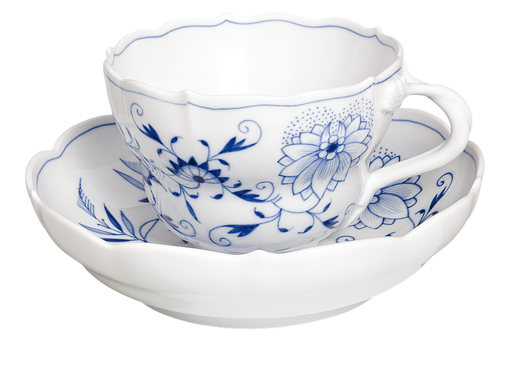 블루어니언 커피 컵 앤 소서