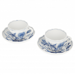 NEW CUTOUT ONION PATTERN ESPRESSO SET