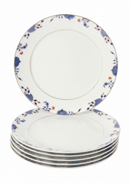 노블블루 디너 플레이트 6p 세트