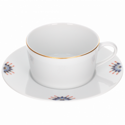 노블블루 티 컵 앤 소서