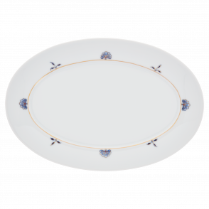 노블블루 오발 플레트 30cm