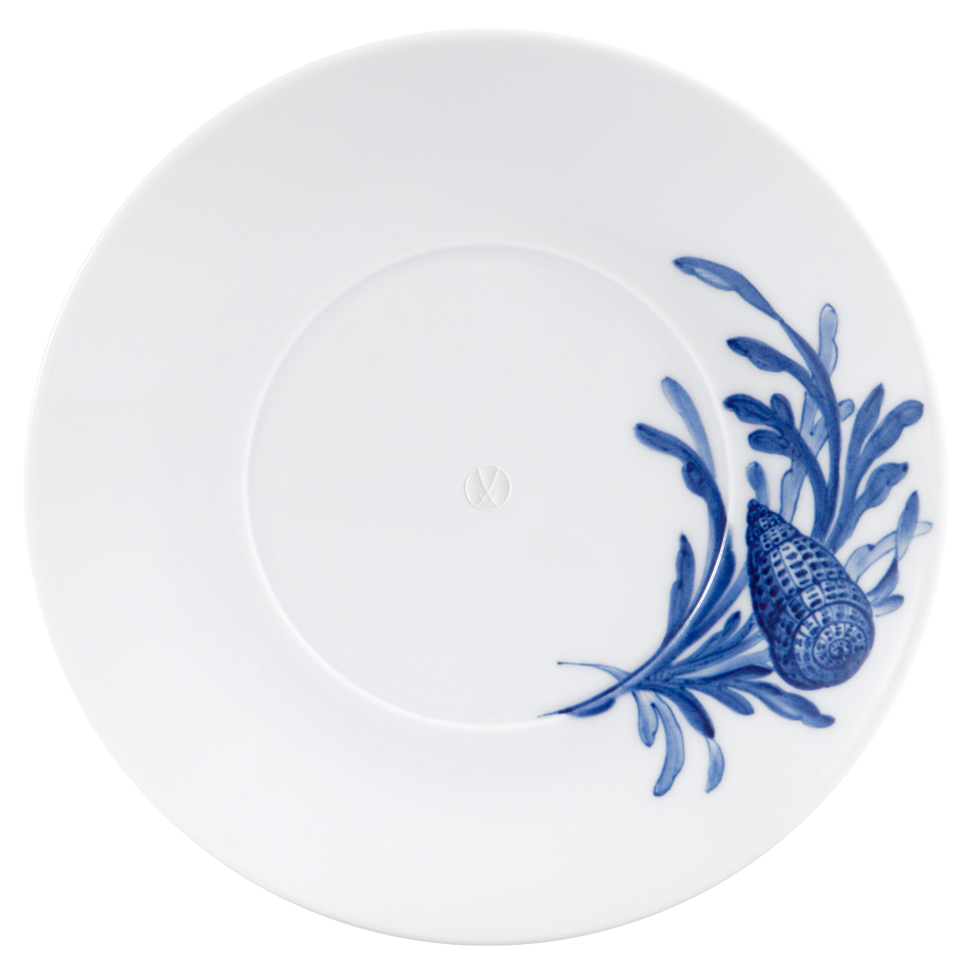 MEISSEN® COSMOPOLITAN BLUE TREASURES SAUCER SEA SHELL