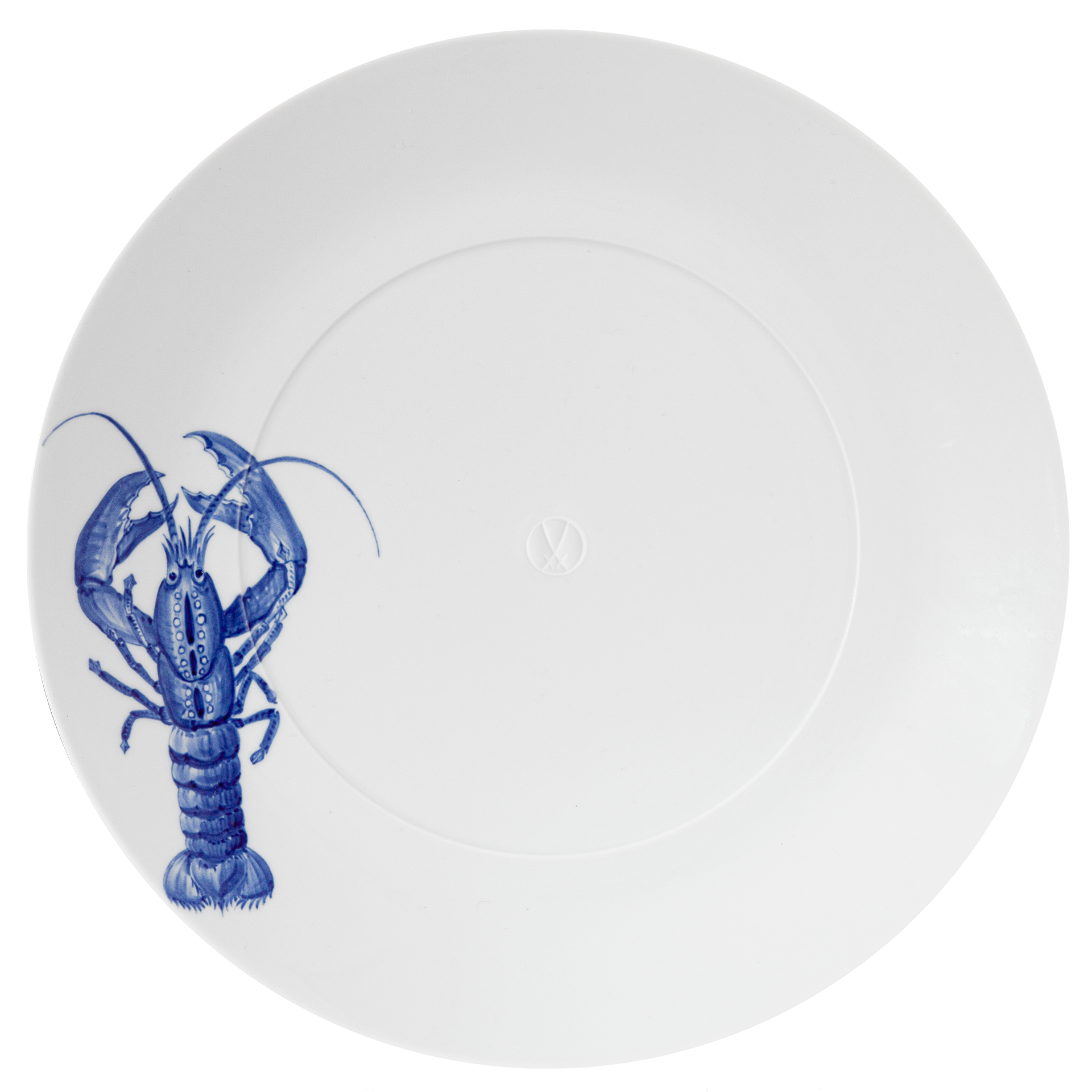 MEISSEN® COSMOPOLITAN BLUE TREASURES DINNER PLATE LOBSTER