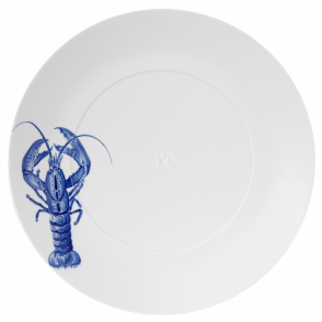 MEISSEN® COSMOPOLITAN BLUE TREASURES DINNER PLATE LOBSTER