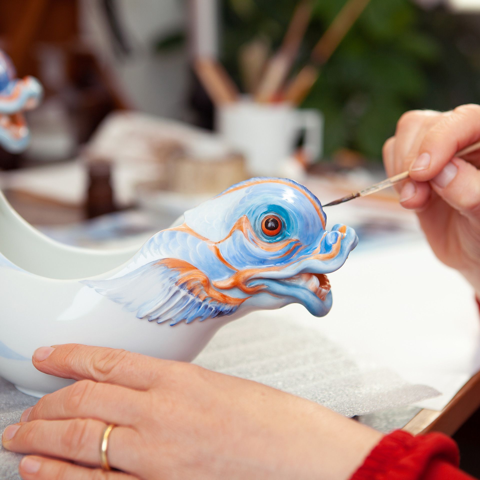 LIMITED EDITION 2021 GRAVY BOAT WITH FISH-HEAD