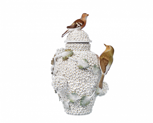EXCLUSIVE COLLECTION VASE SNOWBALL BLOSSOMS