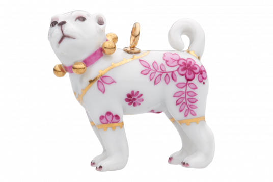 MEISSEN®-PUG INDIAN FLOWERS PURPLE
