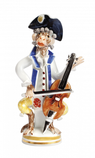 MONKEY MUSICIAN BASS FIDDLER