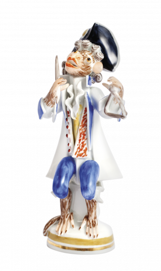 MONKEY MUSICIAN TRIANGLE PLAYER