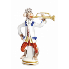 MONKEY MUSICIAN TRUMPETER