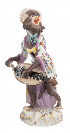 MONKEY ORCHESTRA HURDY-GURDY PLAYER