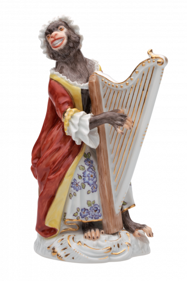 MONKEY ORCHESTRA HARPIST