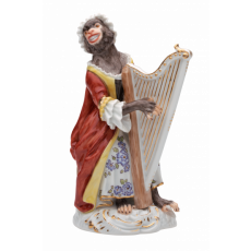 MONKEY ORCHESTRA HARPIST