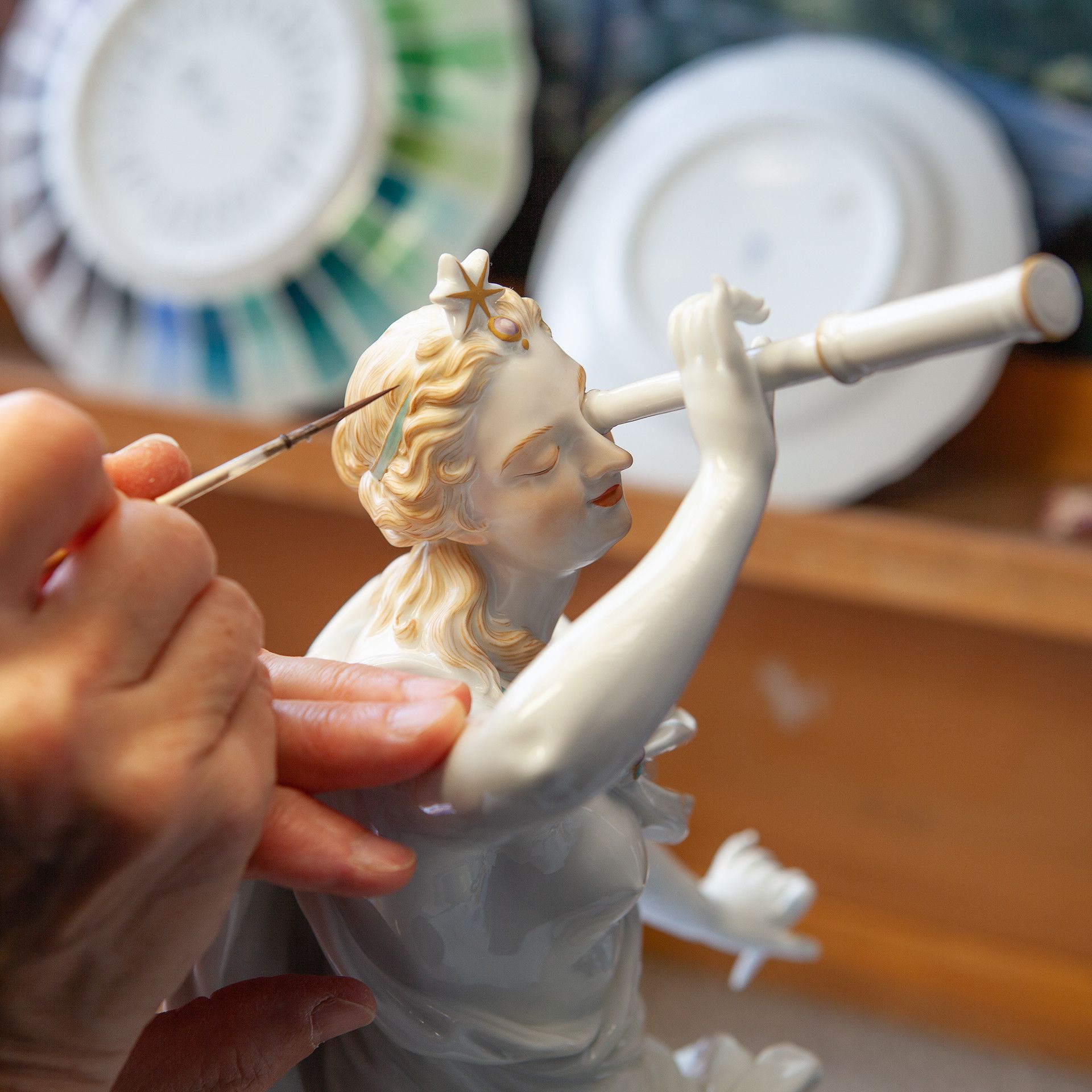 LIMITED MASTERWORKS 2021 THE MUSE URANIA WITH A MYTHOLOGY OF THE STARS