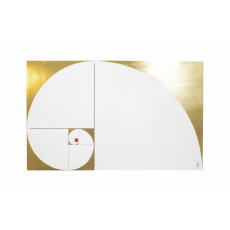 LIMITED MASTERWORKS 2016 WALL PAINTING FIBONACCI - THE PERFECT RECTANGLE