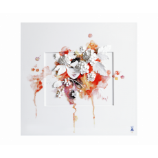 LIMITED MASTERWORKS 2018 WALL PAINTING SNOWBALL BLOSSOM FULL OF PRIDE