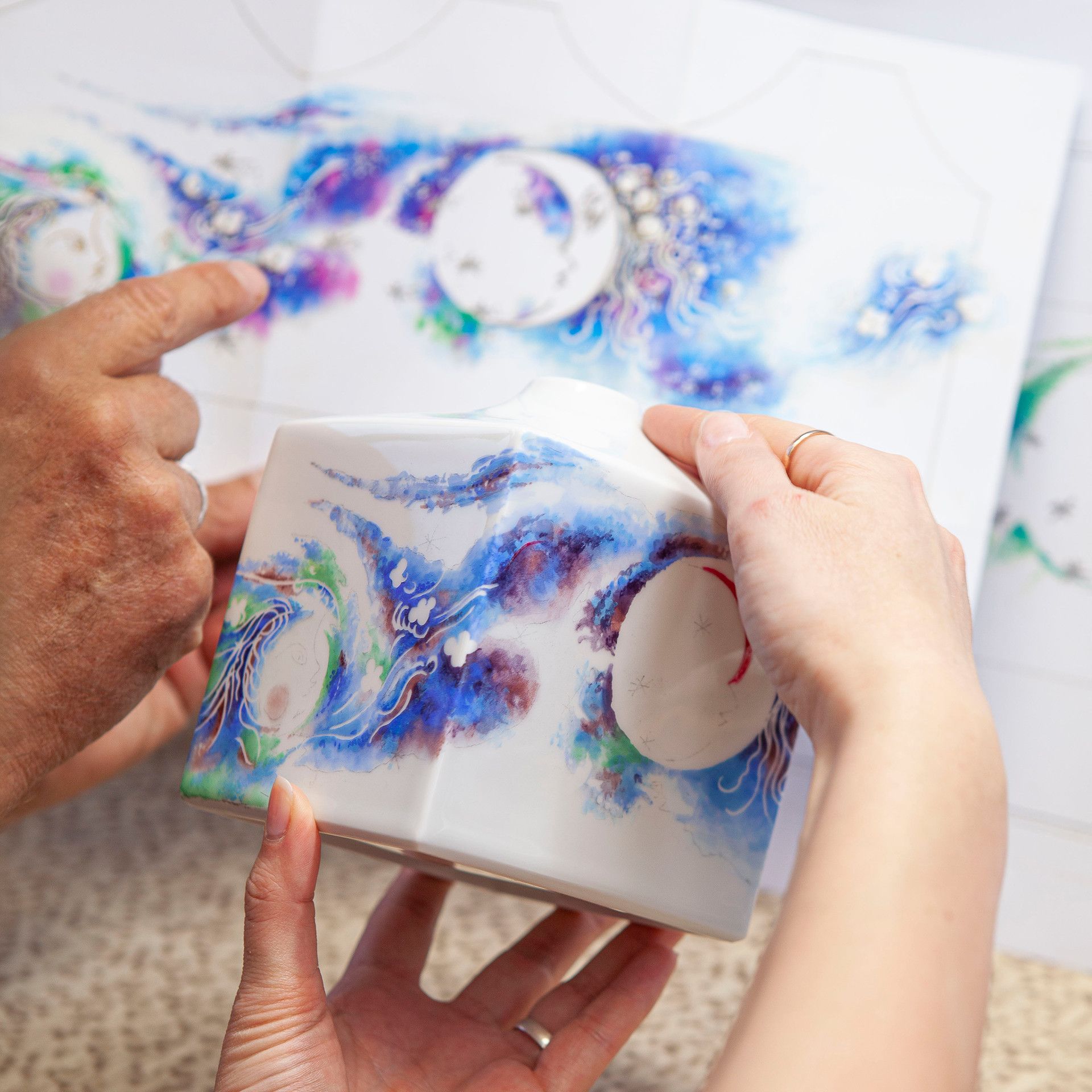 LIMITED EDITION 2021 VASE, MOON FAIRY