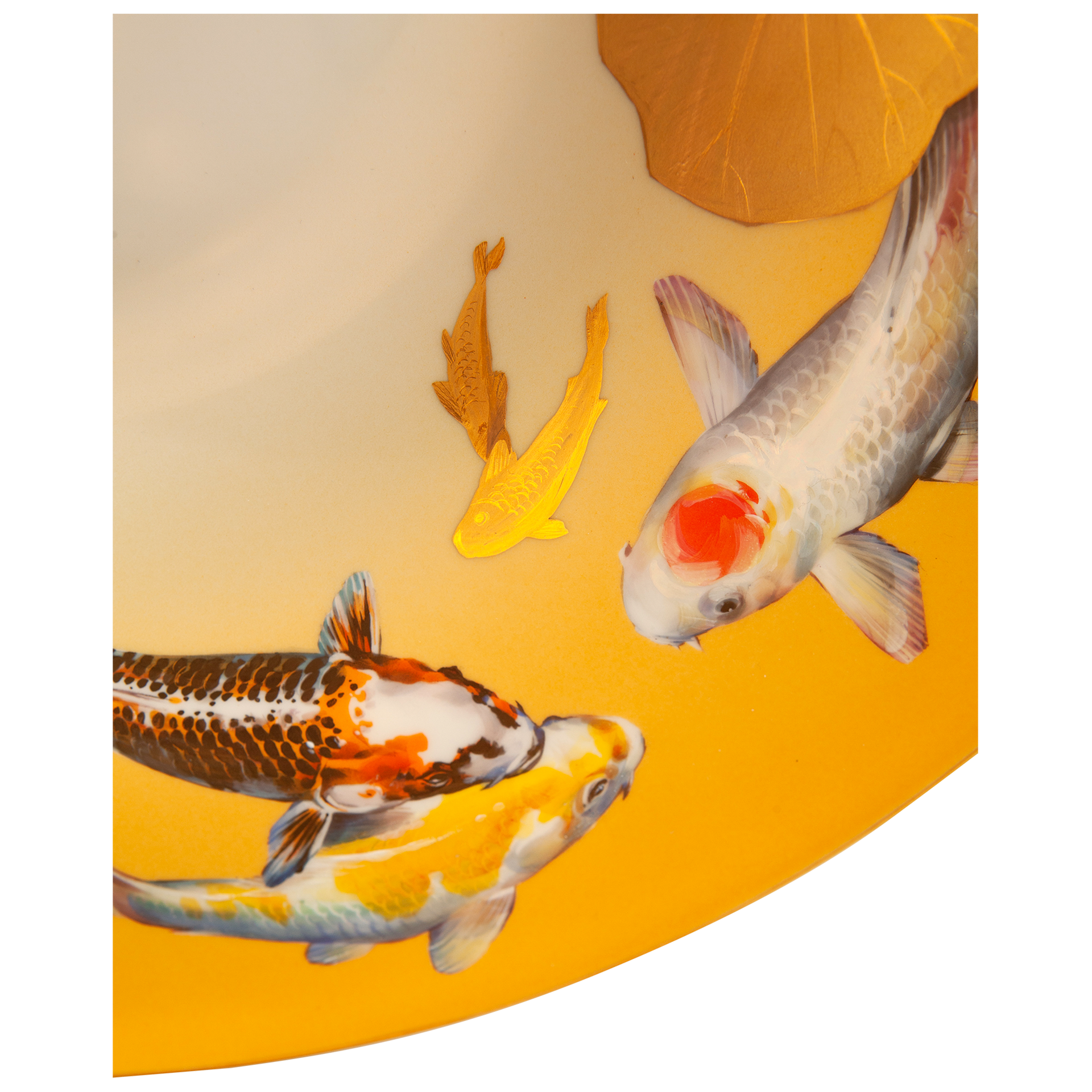 LIMITED MASTERWORKS 2021 DISH, KOIS AND WATER-LILY PETALS