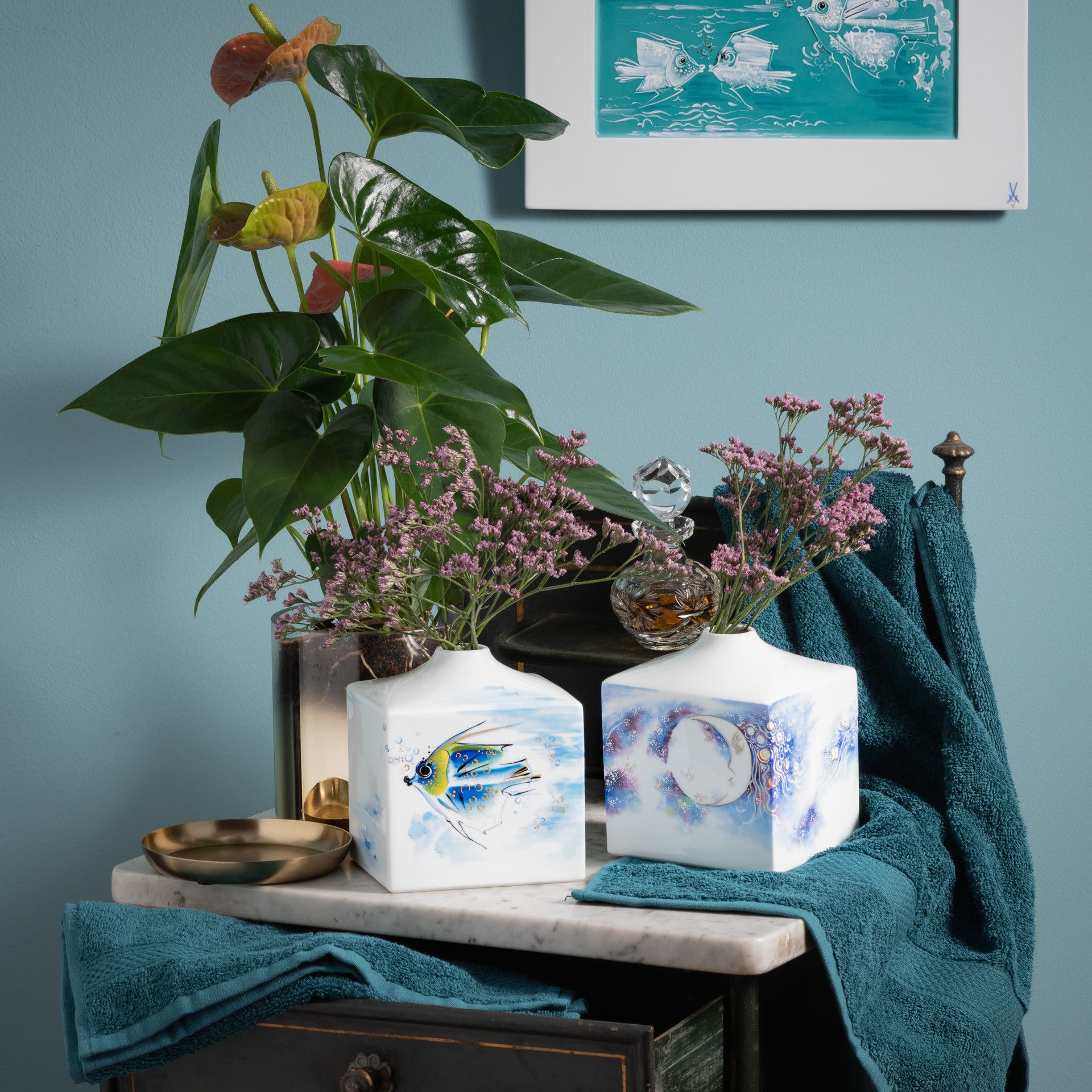 LIMITED EDITION 2021 VASE, FISHING FLIRT