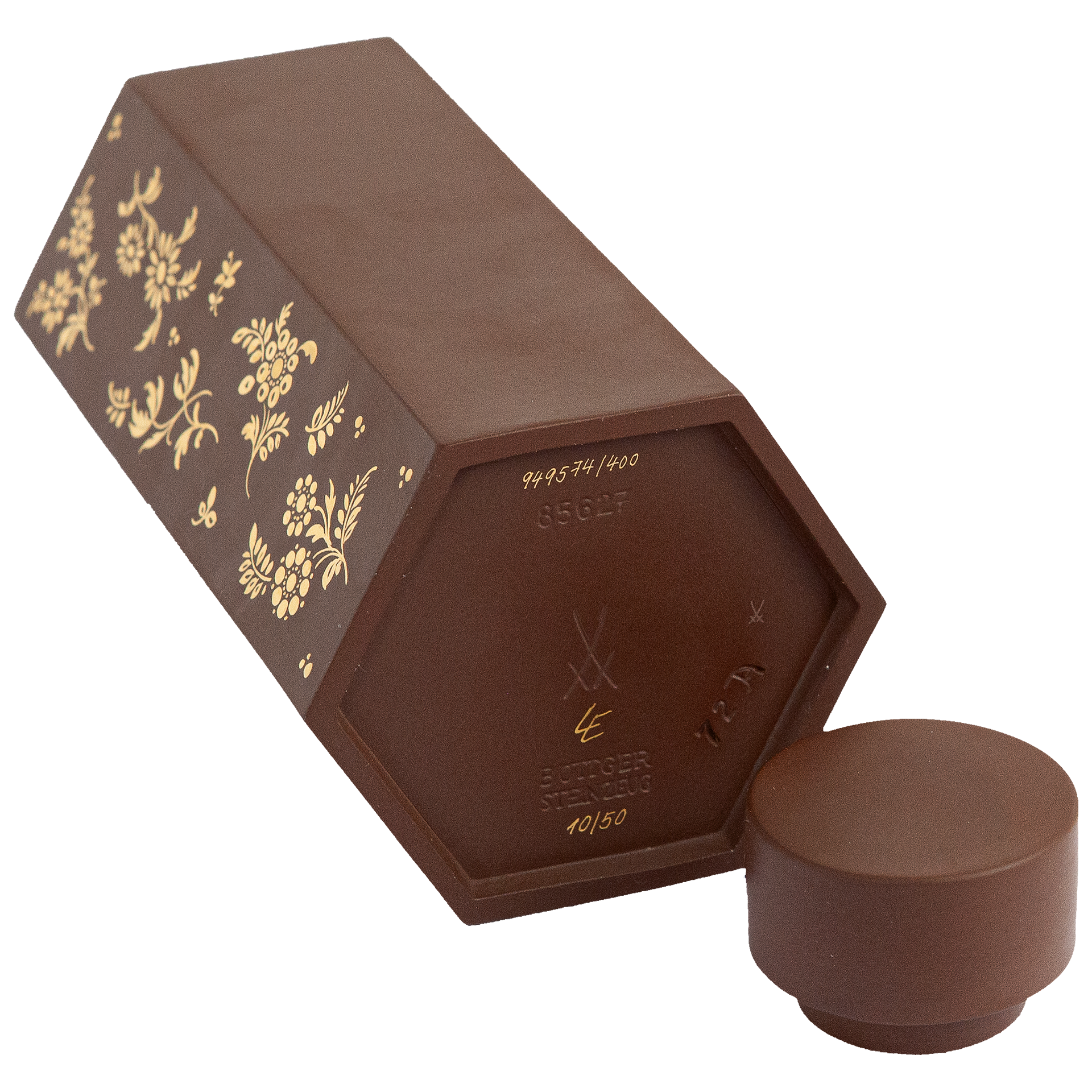 LIMITED EDITION 2021 BOX, GOLDEN FLOWER GARDEN, BÖTTGER STONEWARE