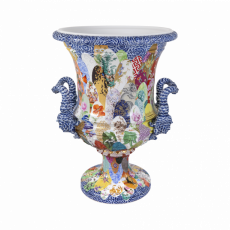 EXCLUSIVE COLLECTION VASE, WORLD OF MEISSEN PATTERNS