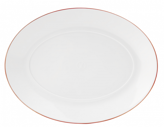 MEISSEN® COSMOPOLITAN ROYAL PALACE TURQUOISE PLATTER OVAL