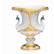 LIMITED MASTERWORKS 2018 VASE PEACOCK
