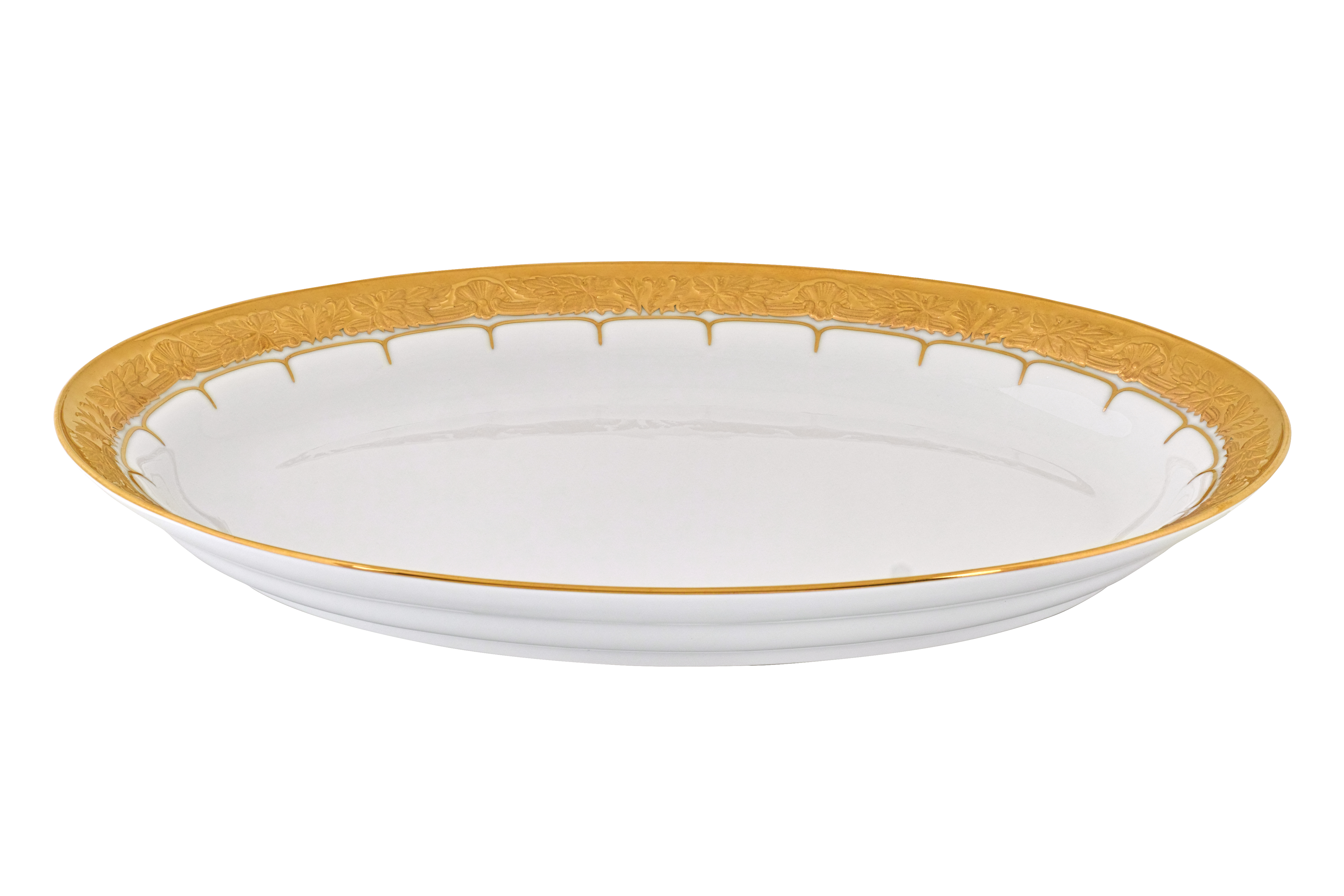 X-FORM 엑스폼 골드 오발 플레이터 36cm