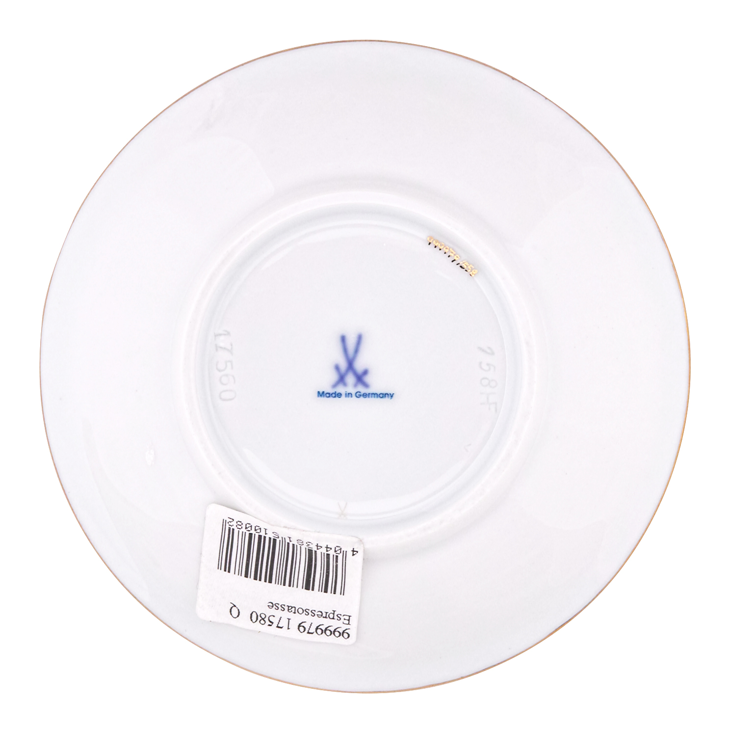 X-FORM 엑스폼 골드 에스프레소 컵 앤 소서