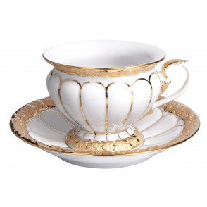 X-FORM 엑스폼 골드 에스프레소 컵 앤 소서