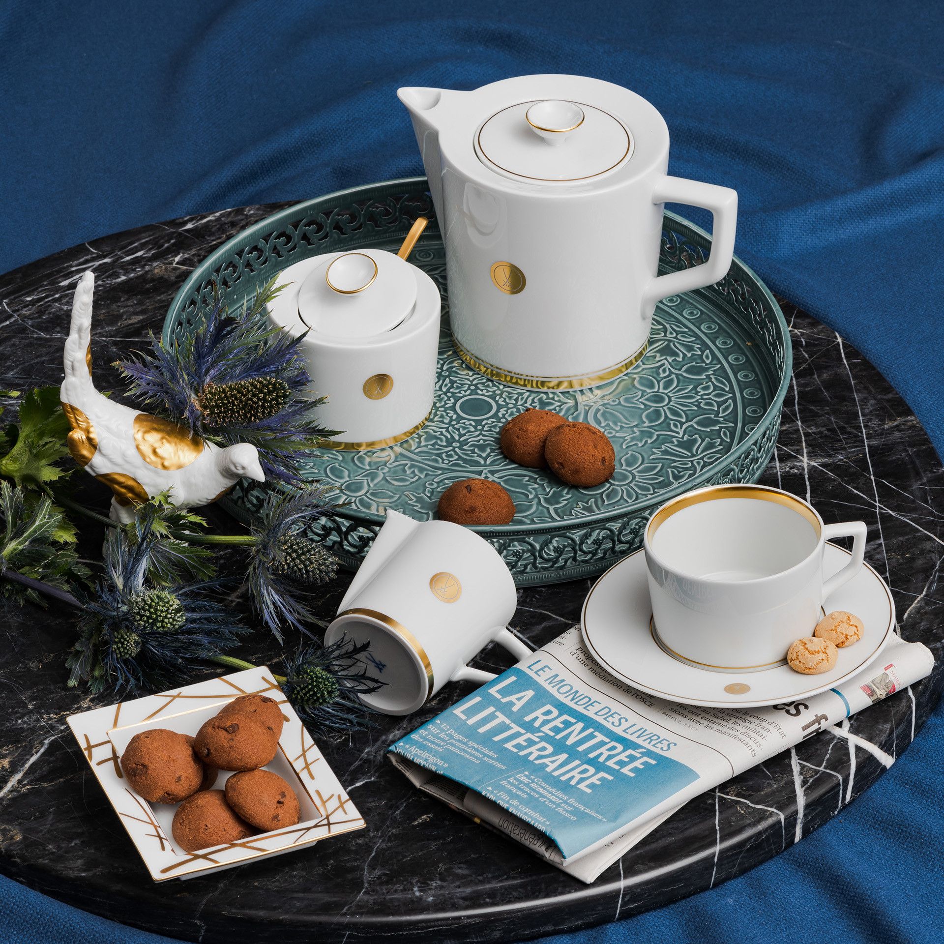 스워드 커피 컵 앤 소서 (41582)