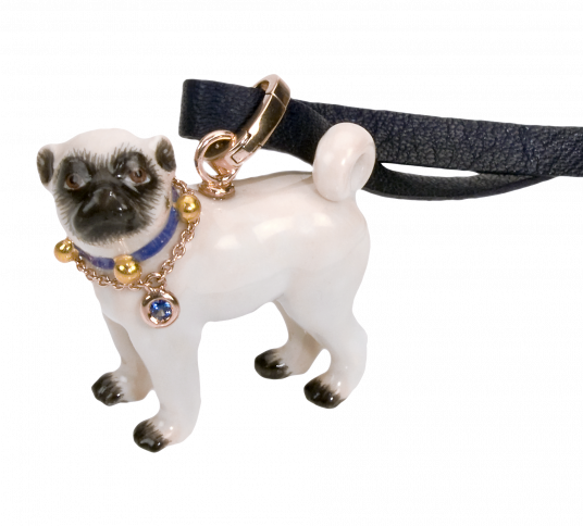 MEISSEN®-PUG BLUE EDITION
