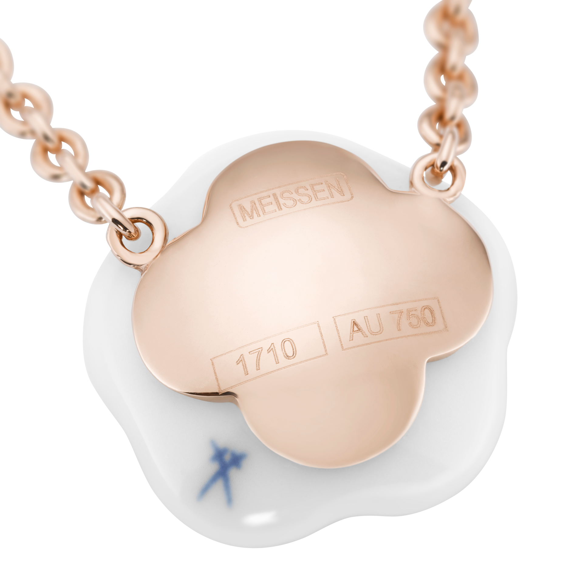 1739  프레임 목걸이 (로즈골드)