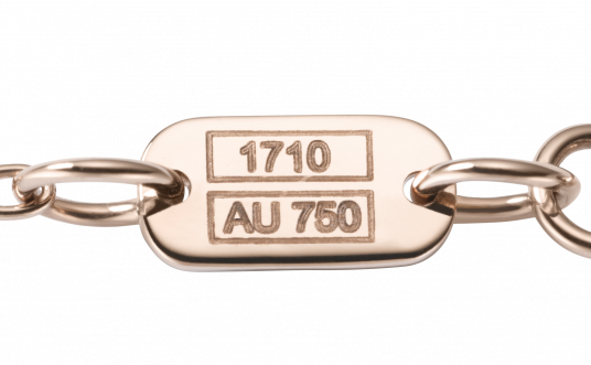 1739 부케 쓰리플라워 목걸이 (로즈골드)