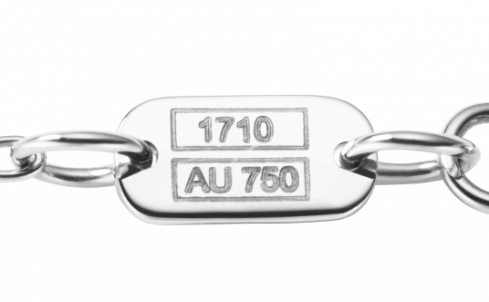 1739 부케 쓰리플라워 목걸이 (화이트골드)