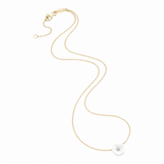 1739 베이직 목걸이 (옐로우골드)