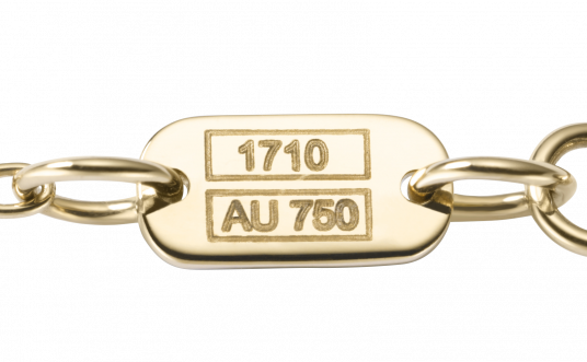 1739 부케 쓰리플라워 목걸이 (옐로우골드)