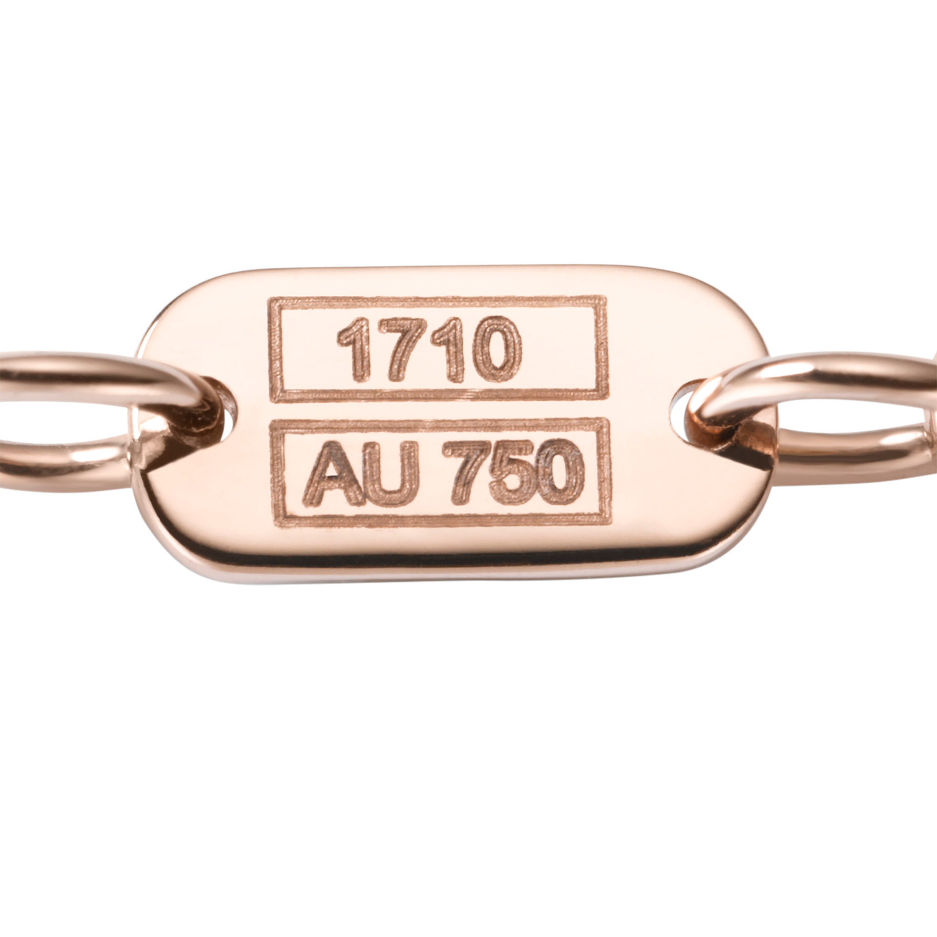 1739 페이브 목걸이 (로즈골드)