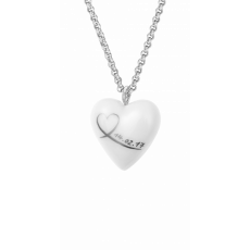 HEARTS DATE, MONOGRAM OR NAME IN PLATINUM, ONE-LINE
