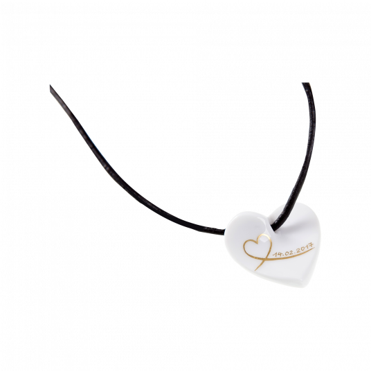 HEARTS DATE, MONOGRAM OR NAME IN GOLD, ONE-LINE