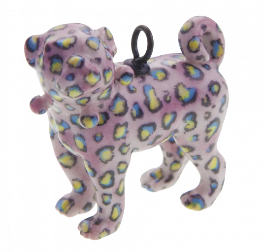 MEISSEN®-PUG PINK LEO