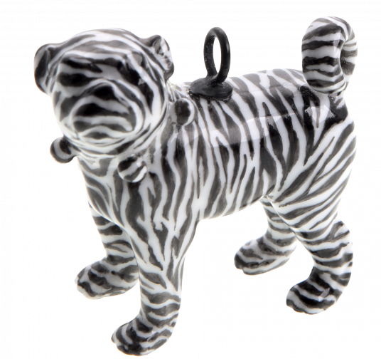 MEISSEN®-PUG BLACK & WHITE