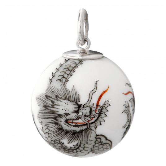 BOULE 3 MING DRAGONS INTERTWINED