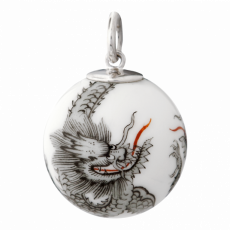 BOULE 3 MING DRAGONS INTERTWINED