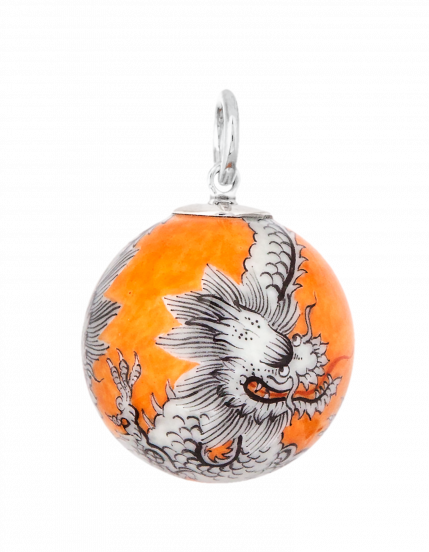 BOULE 3 MING DRAGONS INTERTWINED