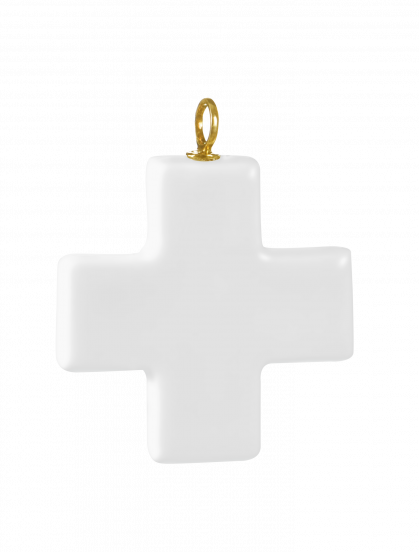 PORCELAIN PENDANTS CRUCIFIX