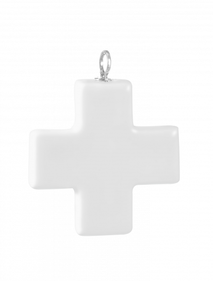 PORCELAIN PENDANTS CRUCIFIX
